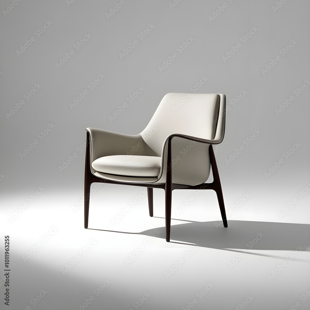 A single chair image in a white background A single chair image in a white background