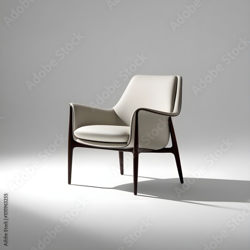 A single chair image in a white background