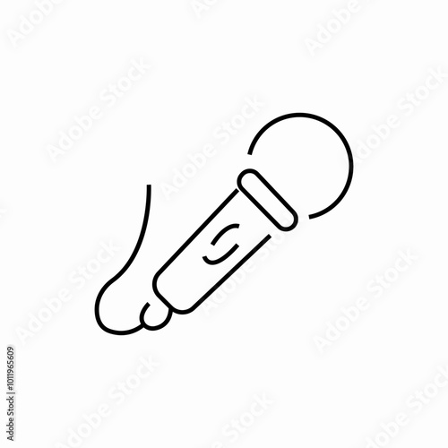 song microphone icon sign vector