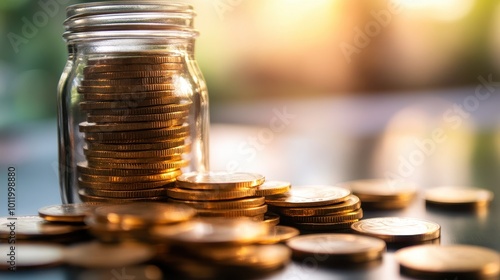 Savings and Investment: Building Wealth with Coins in a Jar