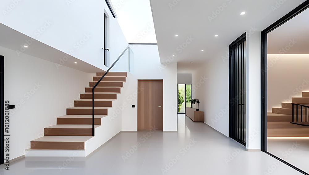modern entrance hall staircase villa modern entrance hall staircase villa