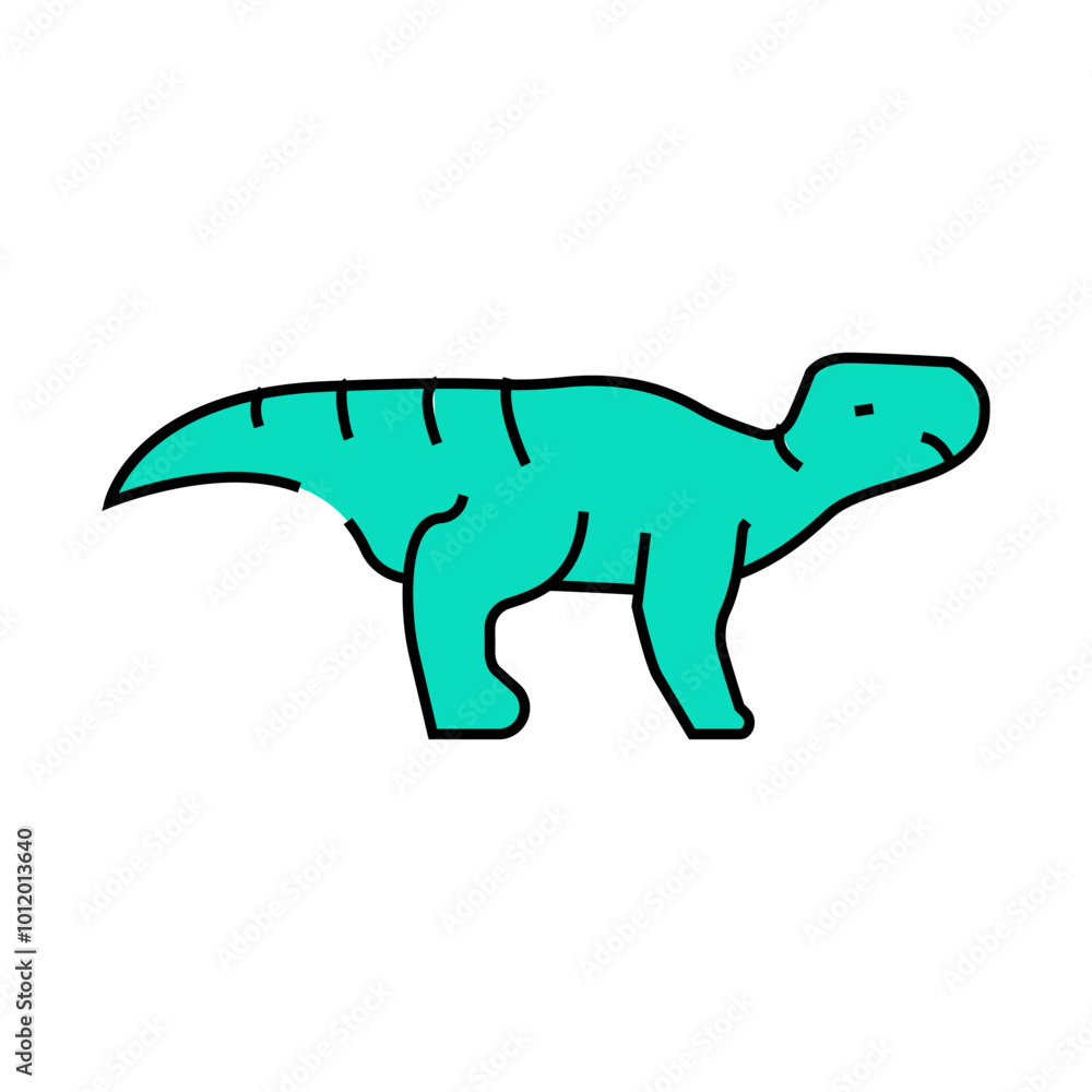 aurora ceratops dinosaur line icon vector. aurora ceratops dinosaur sign. isolated symbol illustration aurora ceratops dinosaur line icon vector. aurora ceratops dinosaur sign. isolated symbol illustration
