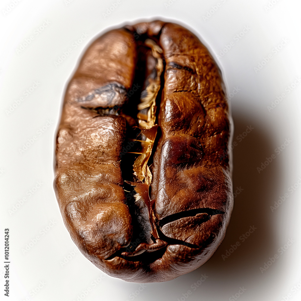 Isolated Coffee Bean on White Background Isolated Coffee Bean on White Background