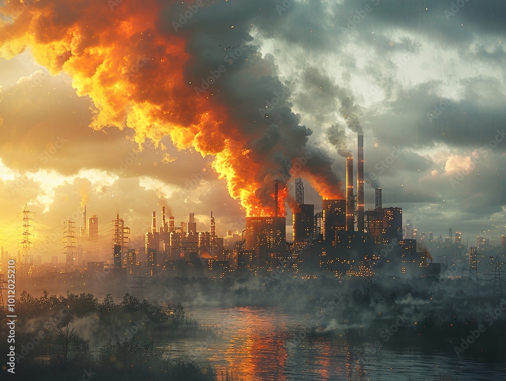 Industrial Pollution: A Darkening Sky Industrial Pollution: A Darkening Sky