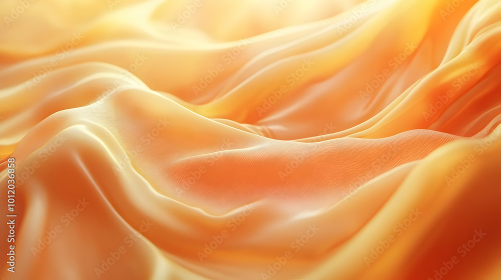 Abstract Orange Fabric Texture Background Abstract Orange Fabric Texture Background