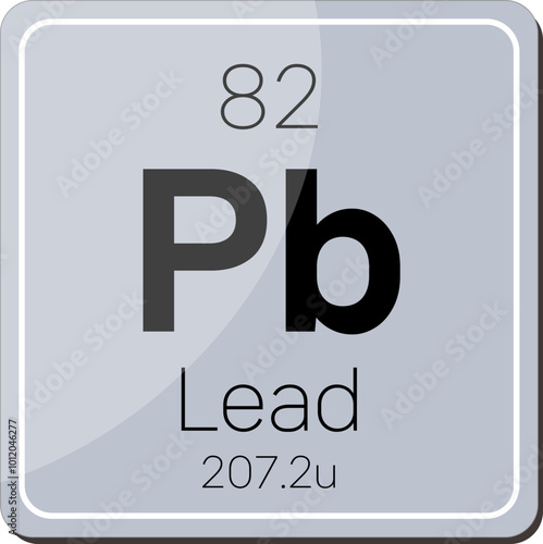 중금속 원소기호 원자 주기율표 아이콘 일러스트 벡터 이미지