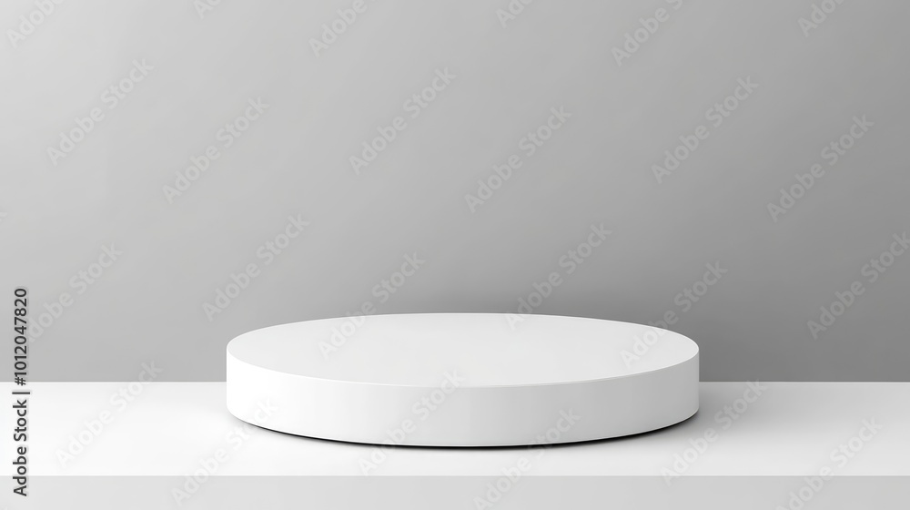 Blank White Cocktail Table Mockup for Trade Show Promotional Display. AI generated illustration Blank White Cocktail Table Mockup for Trade Show Promotional Display. AI generated illustration