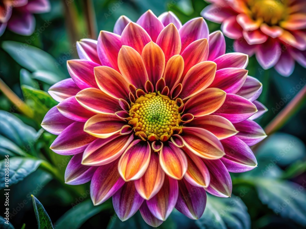 Delicate Close-Up of a Pistil Flower in Full Bloom Showcasing Its Vibrant Colors and Intricate Details Delicate Close-Up of a Pistil Flower in Full Bloom Showcasing Its Vibrant Colors and Intricate Details