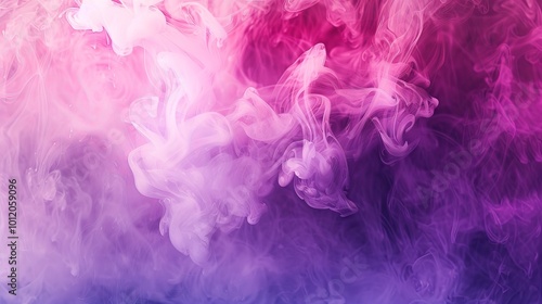 Enigmatic Elegance Mesmerizing Pink and Purple Ink Swirls in Water Perfect for Creative Projects and Design Inspiration