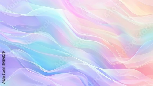 Soothing Pastel Gradient Tranquil Abstract Background for Relaxing Designs