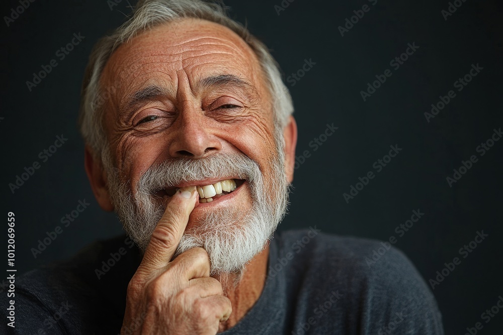 Man With Missing Tooth, Generative AI Man With Missing Tooth, Generative AI