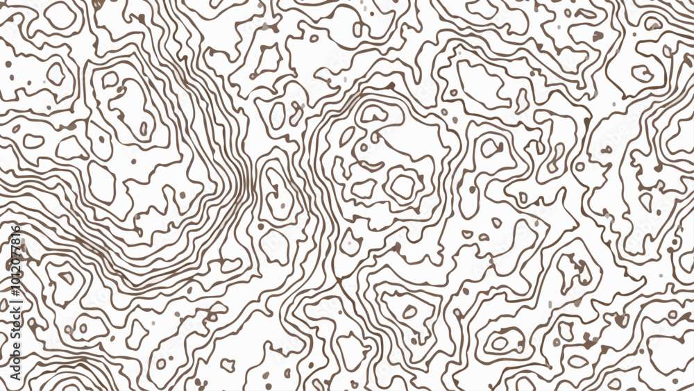 Topographic map background. Geographic abstract patterns grid. The topo contour map with stylized height. Topographic map background. Geographic abstract patterns grid. The topo contour map with stylized height.