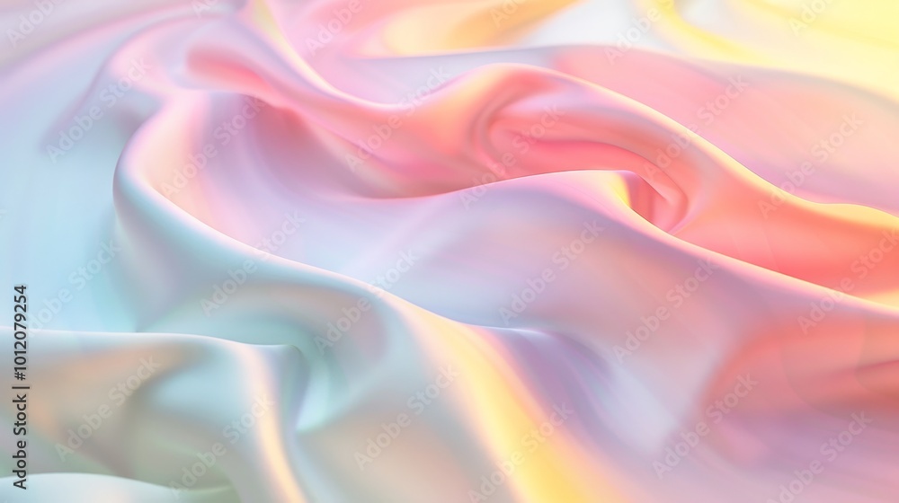 Serene Pastel Gradient Tranquil hues blending seamlessly in closeup shot Serene Pastel Gradient Tranquil hues blending seamlessly in closeup shot