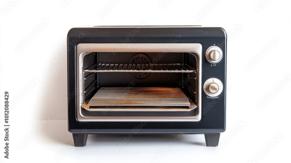 Fototapeta premium Toaster Oven Isolated. AI generated illustration.