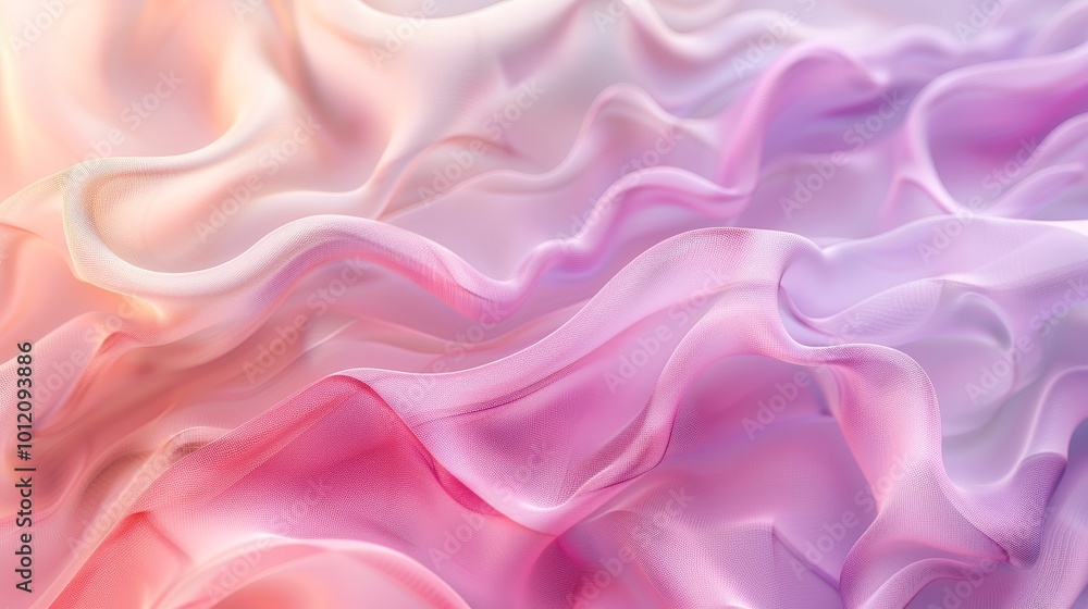 Fototapeta premium Pastel Dream Vibrant Gradient of Soft Hues in Stunning Detail