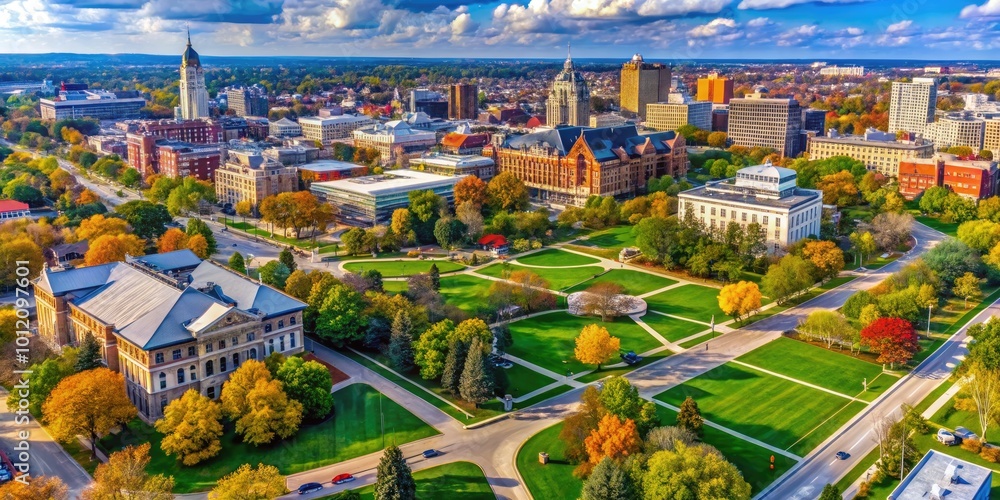 Detailed Map of Ohio State University Campus Highlighting Key Buildings ...