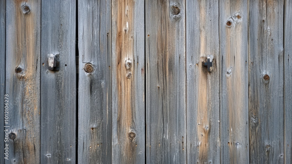 Naklejka premium wooden wall with peeling, wood texture