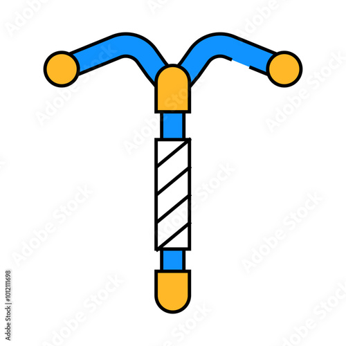 intrauterine device line icon vector. intrauterine device sign. isolated symbol illustration