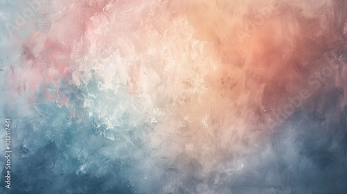 Serene Pastel Art Abstract Brushstrokes in HighResolution Image