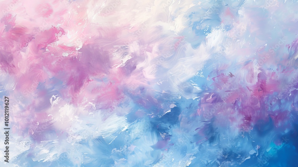 Fototapeta premium Mesmerizing Pastel Dreamscape HighResolution Abstract Artwork with Soft Brushstrokes