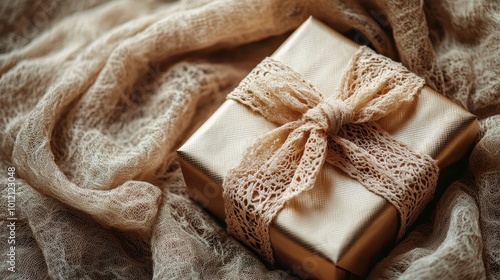 Cozy Gift Wrapped in Lace and Warmth