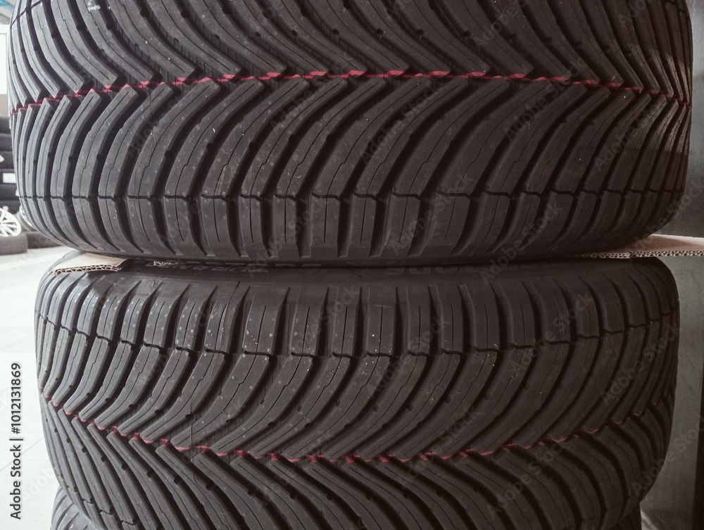 pile of tires