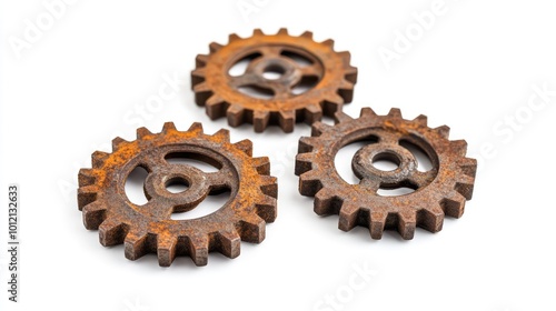 Rusted Gears - AI Generated