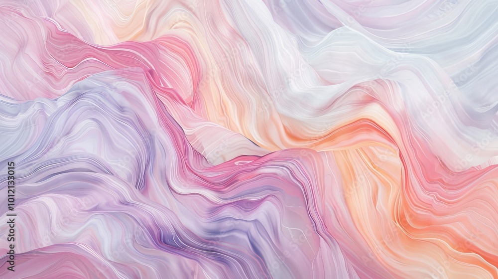 Pastel Dreams Ethereal Topdown View of Abstract Artwork with Delicate Brushstrokes and Flowing Lines Pastel Dreams Ethereal Topdown View of Abstract Artwork with Delicate Brushstrokes and Flowing Lines