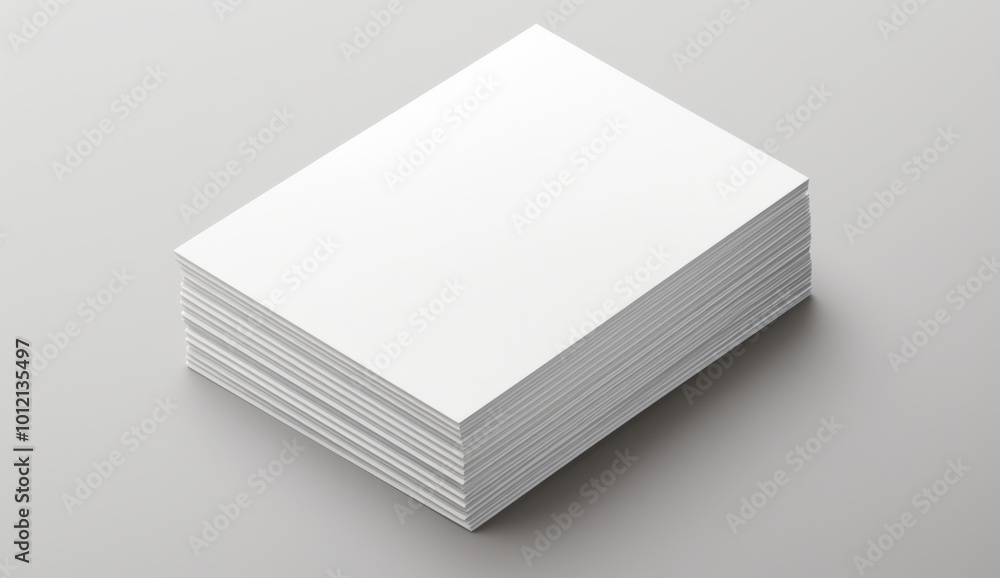 Stack of Blank Business Cards on Grey Background: High-Resolution Mockup Template with White Paper for Text or Photo, Ideal for Professional Presentations
Stack of Blank Business Cards on Grey Background: High-Resolution Mockup Template with White Paper for Text or Photo, Ideal for Professional Presentations