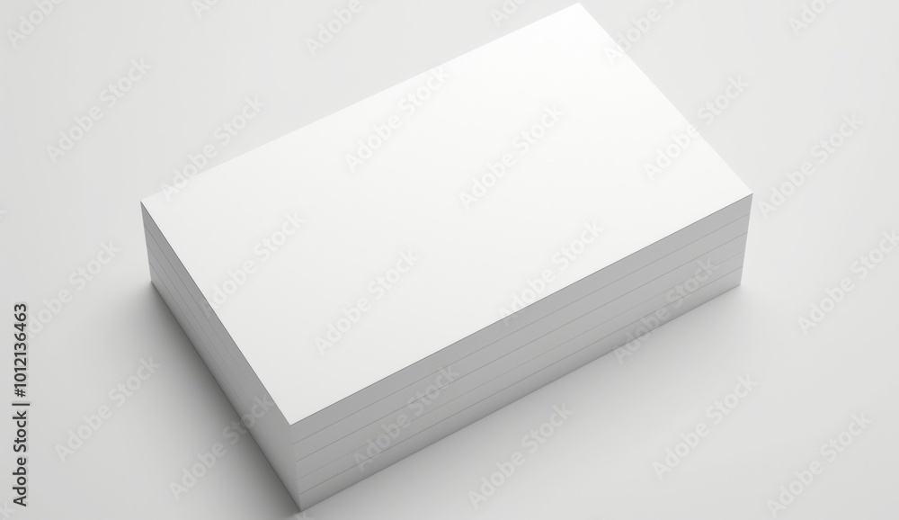Stack of Blank Business Cards on Grey Background: High-Resolution Mockup Template with White Paper for Text or Photo, Ideal for Professional Presentations
Stack of Blank Business Cards on Grey Background: High-Resolution Mockup Template with White Paper for Text or Photo, Ideal for Professional Presentations