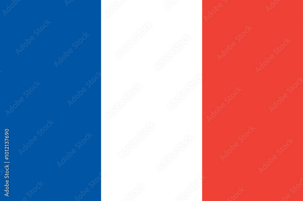 National Flag France - vector, French Republic, French Tricolour, Tricolore National Flag France - vector, French Republic, French Tricolour, Tricolore