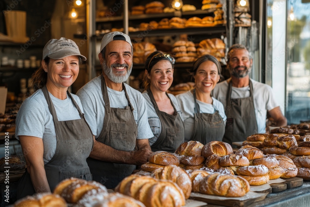 Team of Bakery Owners, Generative AI Team of Bakery Owners, Generative AI