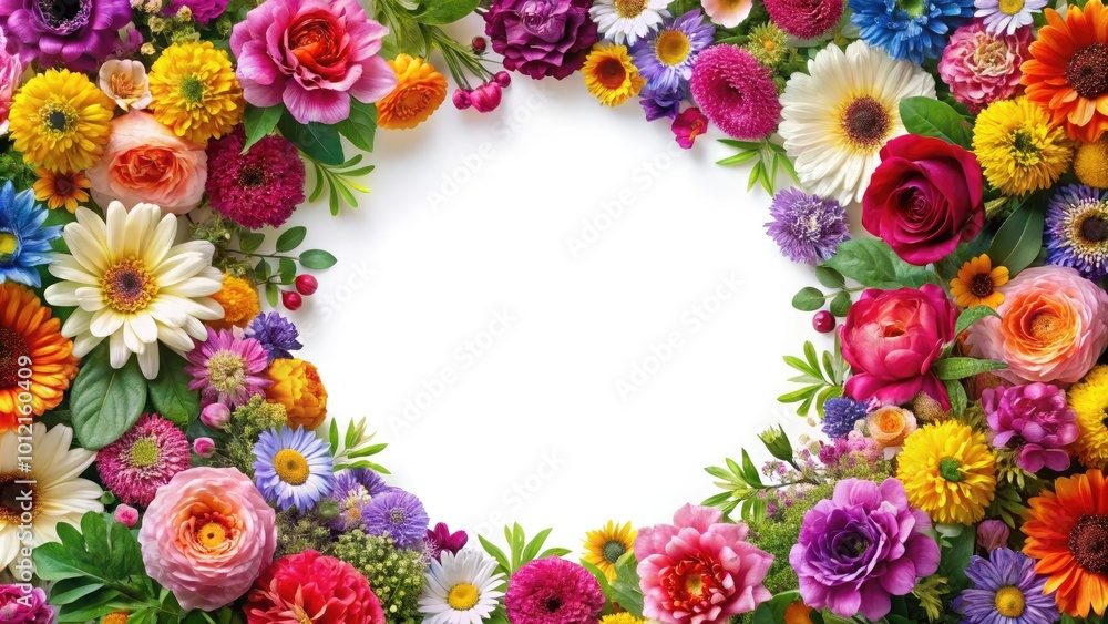 Elegant Floral Circle Frame Design for Invitations, Cards, and Decorative Elements in Soft Colors Elegant Floral Circle Frame Design for Invitations, Cards, and Decorative Elements in Soft Colors