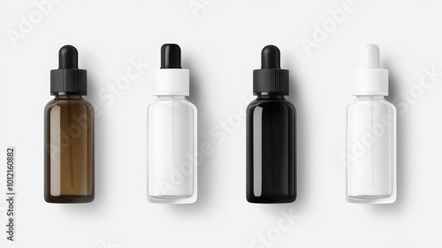 Realistic Spray Bottle Mockup -- AI Generated