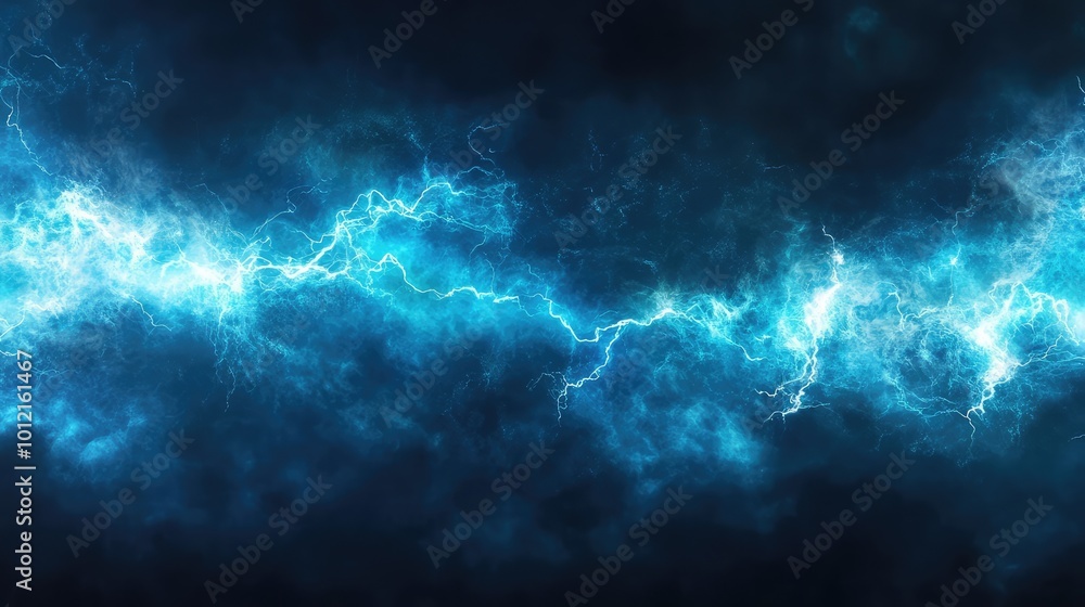 Realistic Thunder Light and Smoke Cloud Frame -- AI Generated Realistic Thunder Light and Smoke Cloud Frame -- AI Generated