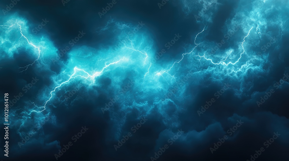 Realistic Thunder Light and Smoke Cloud Frame -- AI Generated Realistic Thunder Light and Smoke Cloud Frame -- AI Generated