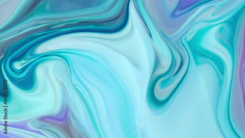 Dreamy abstract background with soft green and blue colors gently flowing and blending together like liquid paint. Concept of tranquility, fluidity, serene atmosphere, and artistic expression Dreamy abstract background with soft green and blue colors gently flowing and blending together like liquid paint. Concept of tranquility, fluidity, serene atmosphere, and artistic expression