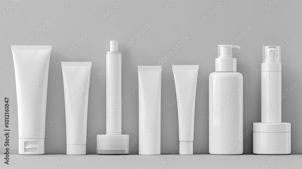 Mockups of Cosmetic Packaging -- AI Generated Mockups of Cosmetic Packaging -- AI Generated