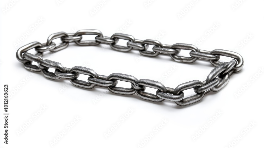 Obraz premium Single Metal Chain -- AI Generated