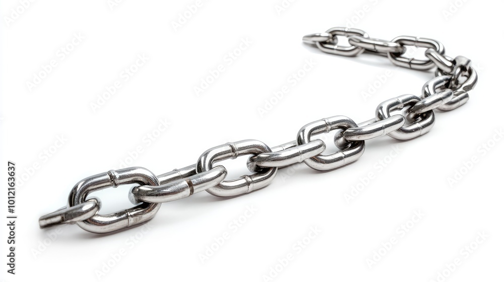 Obraz premium Single Metal Chain -- AI Generated