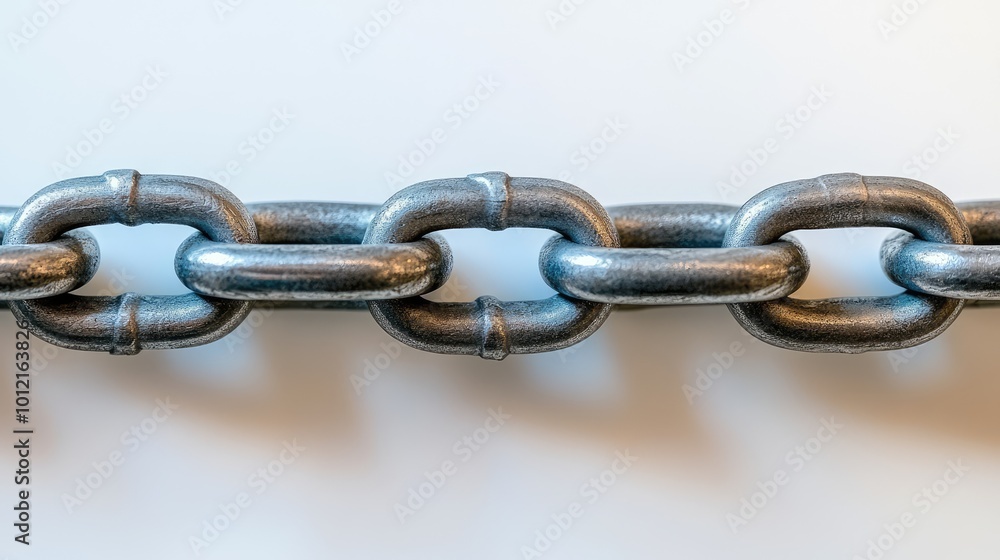 Single Metal Chain -- AI Generated Single Metal Chain -- AI Generated