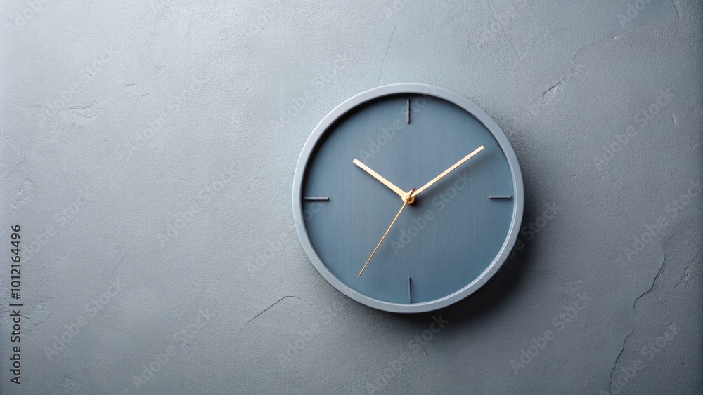 custom made wallpaper toronto digitalElegant gray wall clock with modern design showcasing minimalistic style and clear time display