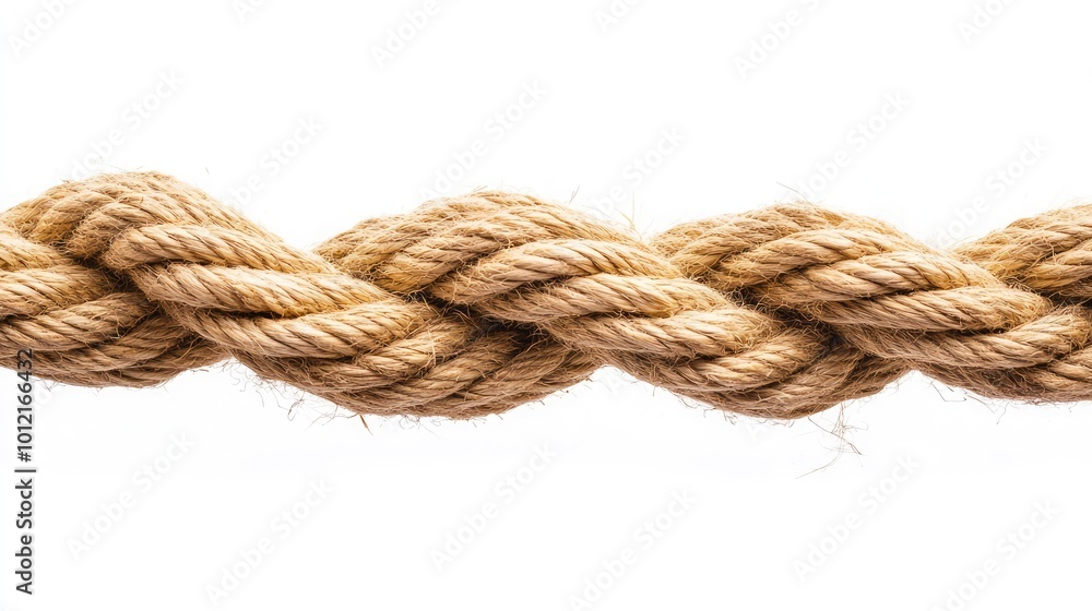 Tangled Jute Rope - AI Generated Tangled Jute Rope - AI Generated