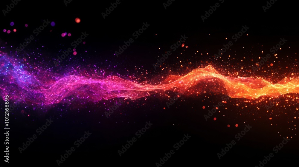 A bold composition of glowing data flow and explosion, lights, energetic backround, colorful A bold composition of glowing data flow and explosion, lights, energetic backround, colorful