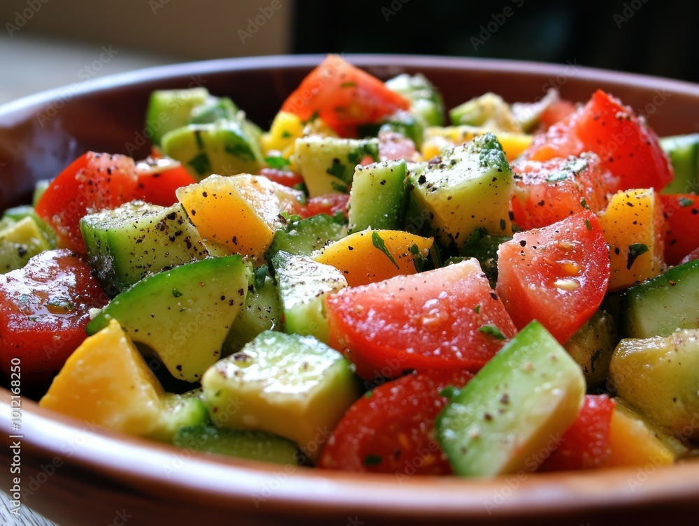 Tomato Avocado Cucumber Salad Tomato Avocado Cucumber Salad