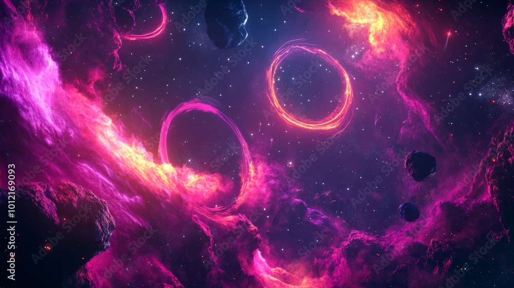 A bold composition of glowing data flow and explosion, lights, energetic backround, colorful A bold composition of glowing data flow and explosion, lights, energetic backround, colorful