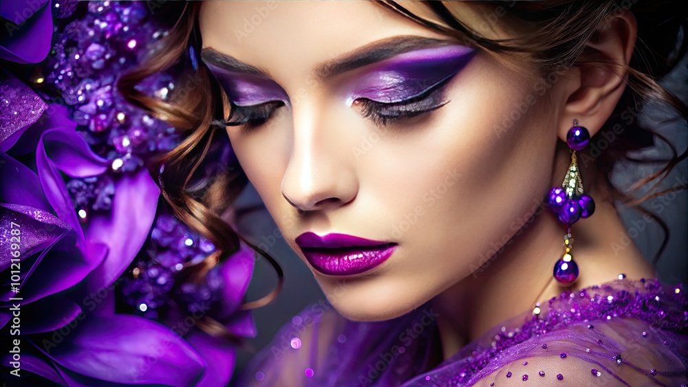 Elegant Makeup Ideas for Complementing a Stunning Purple Prom Dress for Special Occasions Elegant Makeup Ideas for Complementing a Stunning Purple Prom Dress for Special Occasions