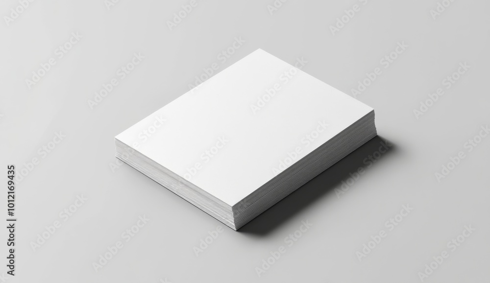 Photo of a blank business card on a grey background, a mockup template for a design presentation Photo of a blank business card on a grey background, a mockup template for a design presentation