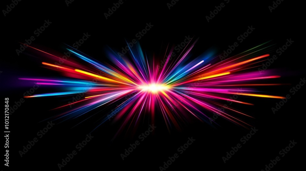 A futuristic design illustrating rapid data movement with glowing rays and dynamic explosions, capturing the essence of space travel A futuristic design illustrating rapid data movement with glowing rays and dynamic explosions, capturing the essence of space travel