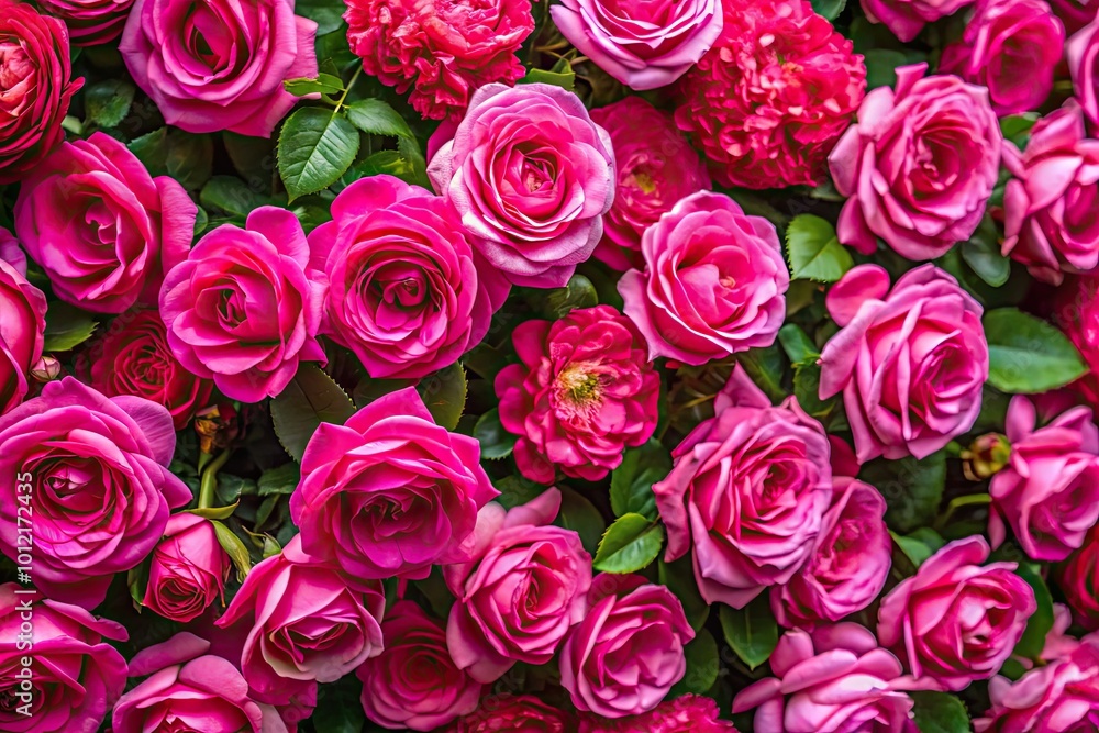Naklejka premium Elegant Pink Rose Backdrop for Photography and Design, Perfect for Weddings and Special Occasions